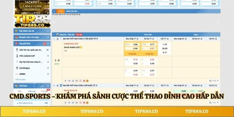 CMD Sports - Khám Phá Sảnh Cược Thể Thao Đỉnh Cao Hấp Dẫn