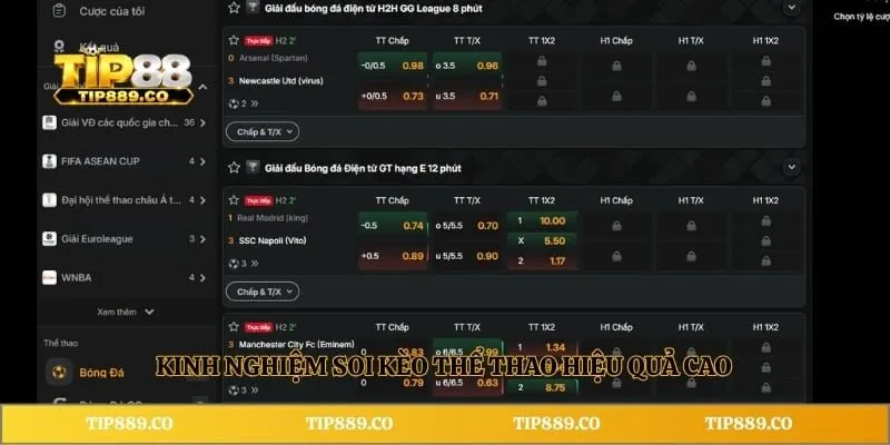 IM Sports Sân Chơi Cá Cược Thể Thao Hàng Đầu Châu Á Hiện Nay 4 Kinh nghiệm soi kèo thể thao hiệu quả cao