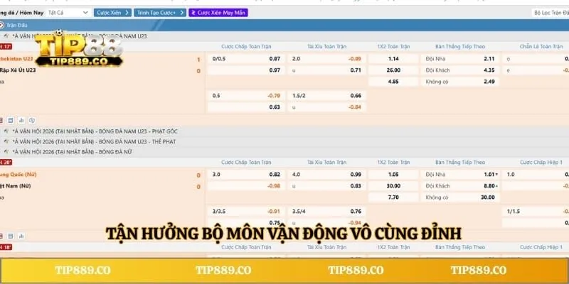 Tận hưởng bộ môn vận động vô cùng đỉnh