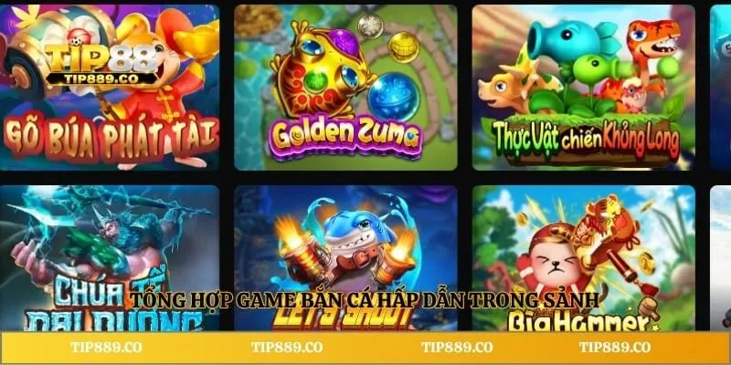 Tổng hợp game bắn cá hấp dẫn trong sảnh 