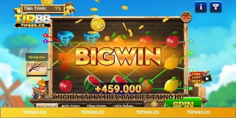 Nổ Hũ 52 TIP88 - Sảnh Game Quay Hũ Trực Tuyến Đẳng Cấp 4 Ý nghĩa các ký hiệu đặc biệt tại nổ hũ